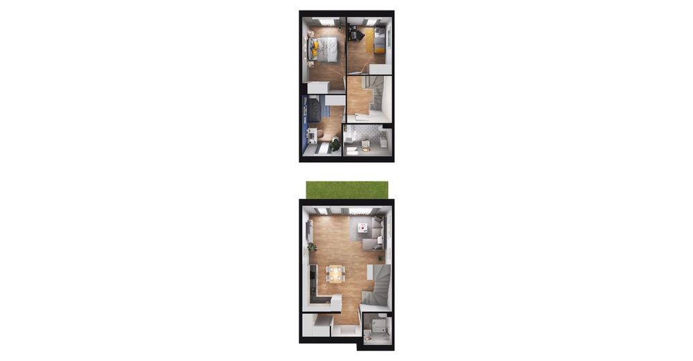 4-pokojowy dom 85m2 + ogródek Bez Prowizji