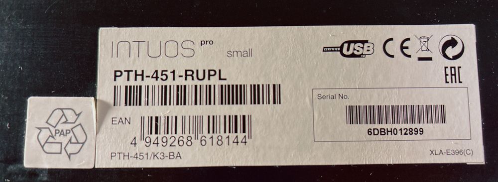 Графічний планшет Wacom Intuos Pro Small  PTH 451 RUPL