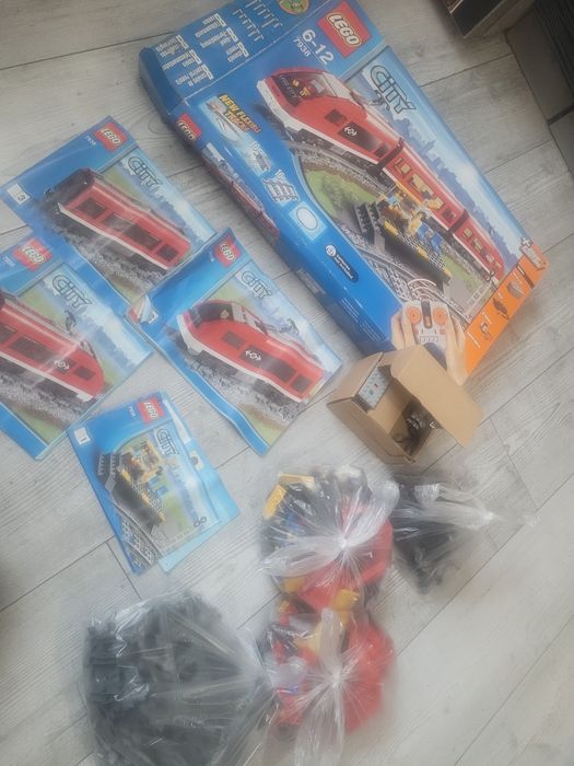 Lego pociąg pasażerski