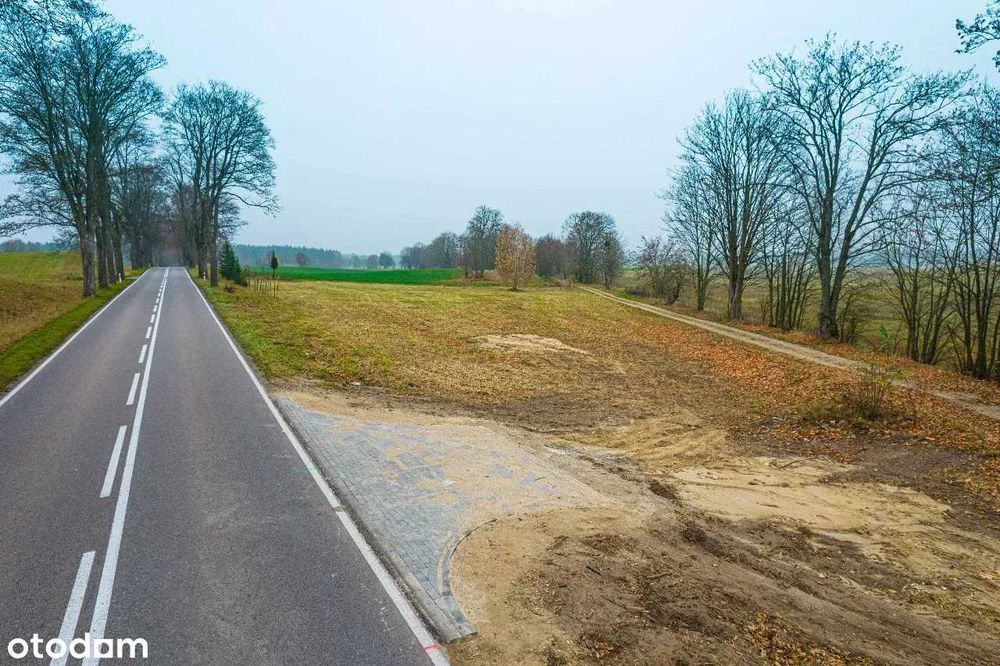 Działka przy drodze wojew nr 610 Piecki - Ruciane Nida