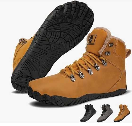 Skórzane, wodoodporne, zimowe buty trekkingowe rozmiar 42 VEXITO