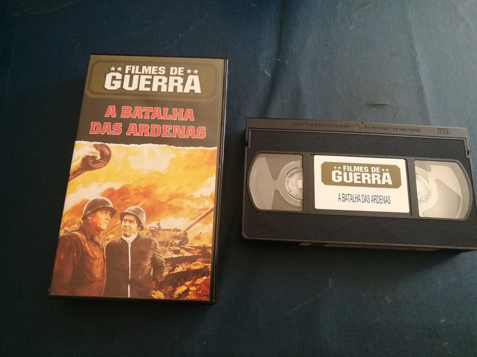A BATALHA DAS ARDENAS - Filmes de Guerra VHS (legendagem em Português)