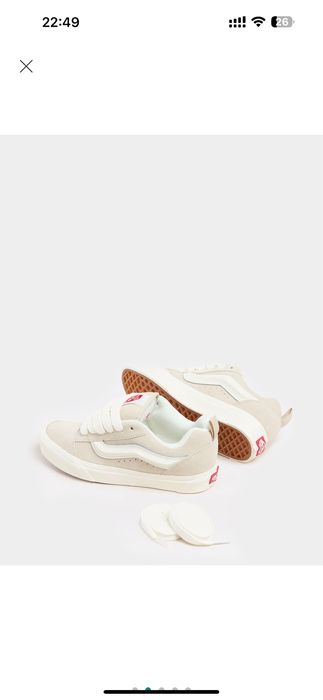 Vans old skool knu Skool жіночі/молочні