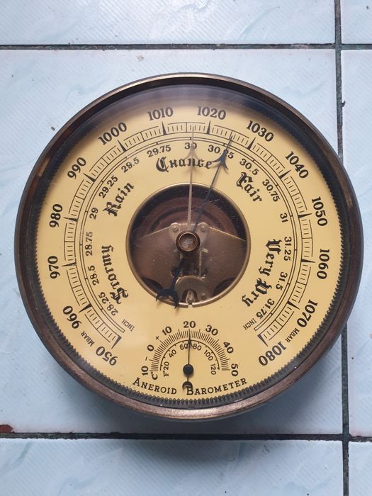 Barometr Termometr Aneroid Germany