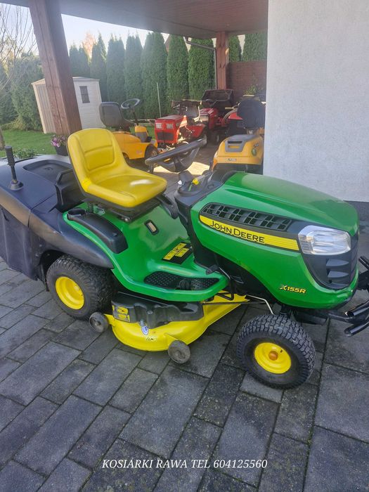 Kosiarka traktorek JOHN DEERE dwa cyl 18hp pompa automat 2013r