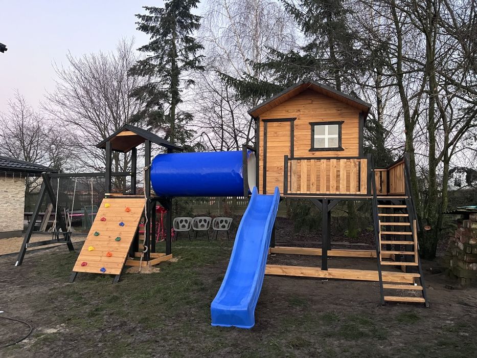 %RATY% Zapisy n 2026r.  D5 Mega WIELKI Plac zabaw domek dla dzieci MON