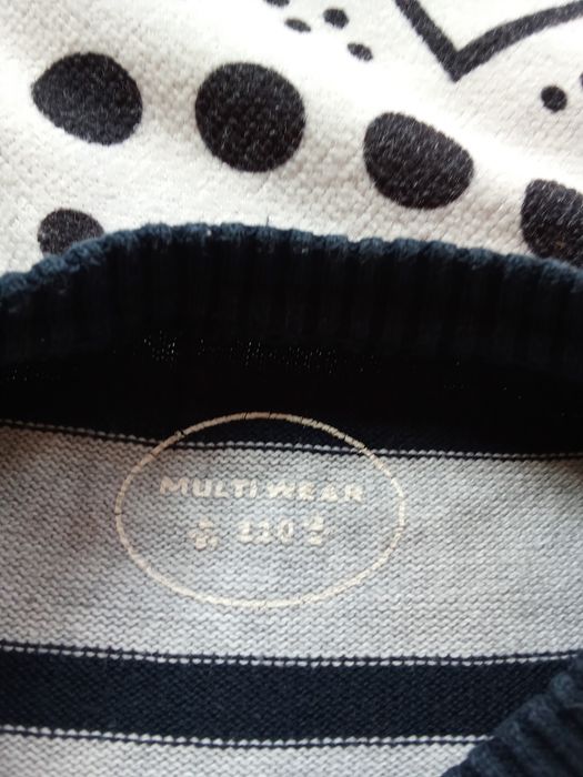 Sweter w paski 110 Multiwear