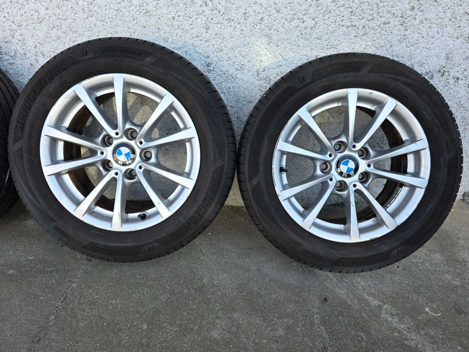 Jantes originais BMW 16" 5x120 com pneus 205.60.16