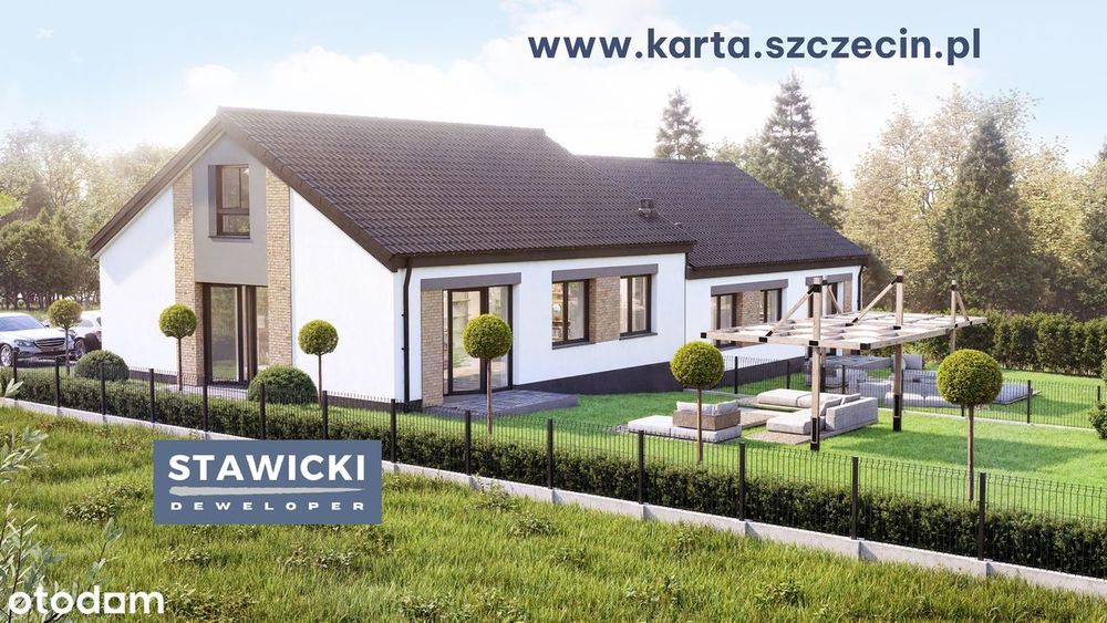 PARTEROWY dom w zieleni - z dużą DZIAŁKĄ, na spokojnym osiedlu