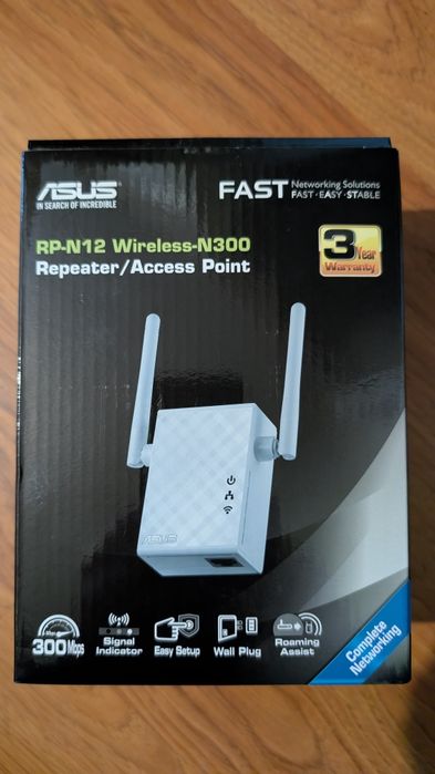 Asus RP-N12 wzmacniacz sygnału Wifi