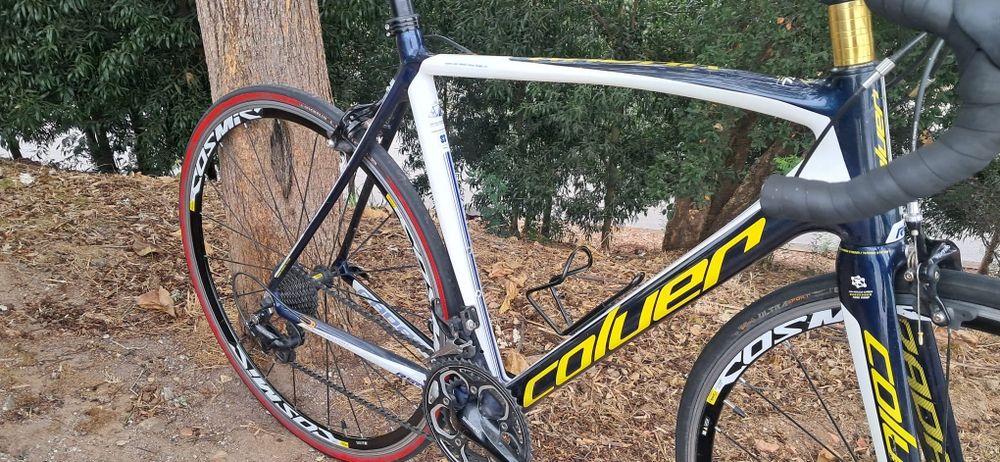 Bicicleta de carbono L 11x2v com cosmic