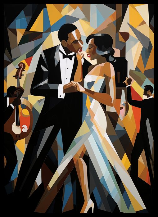 Plakat 39,5x55cm Jazzowa Wieczorna Harmonia