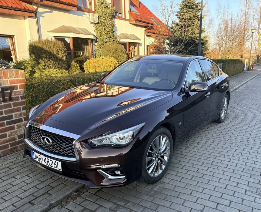 Infiniti Q50 kupiony w salonie , pierwszy właściciel, bezwypadkowy, stan idealny