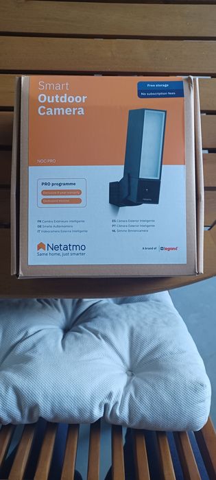 Câmera Externa Inteligente - Preto