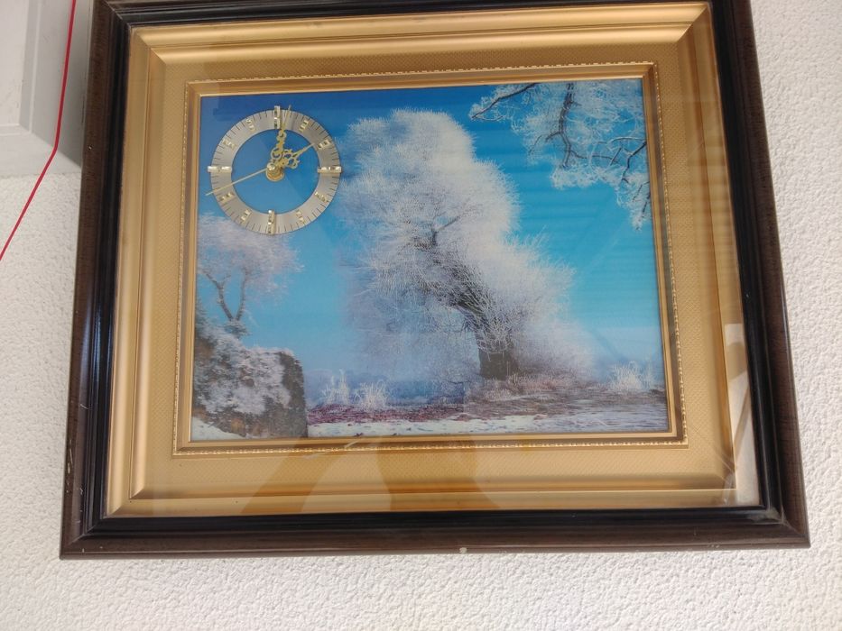 Venda de quadro com relógio