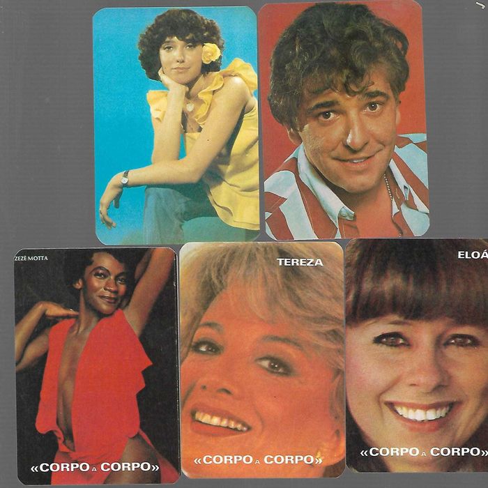 Calendários artistas novelas brasileiras