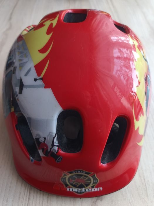 Kask rowerowy dziecięcy regulowany METEOR