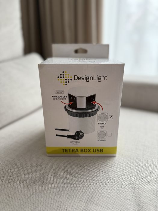 TETRA BOX gniazdo wpuszczane w blat