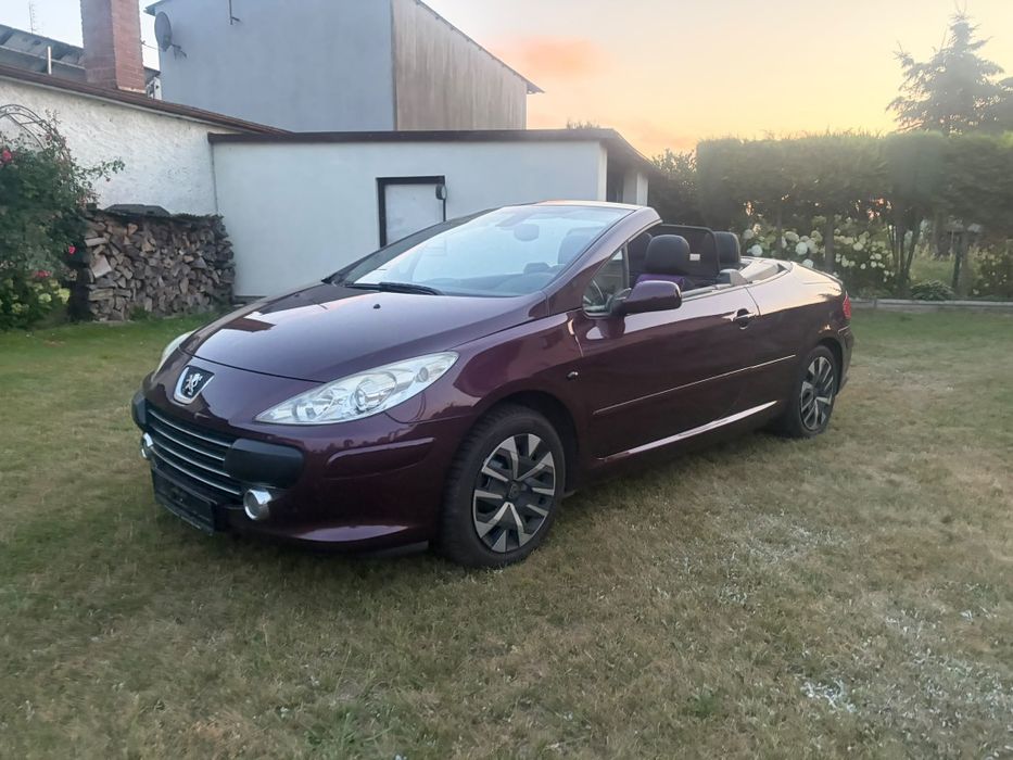 Peugot 307 cabrio 137 tys km wzorowy stan