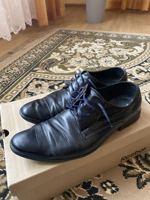 Czarne meskie buty