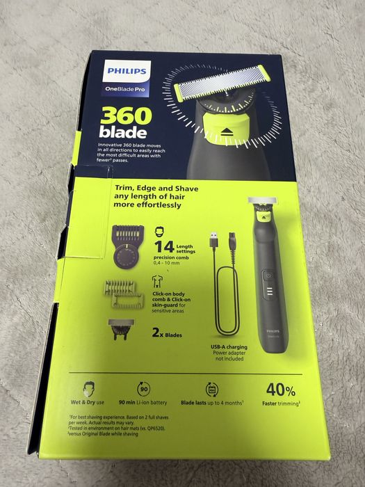 Нова електробритва Philips OneBlade Pro