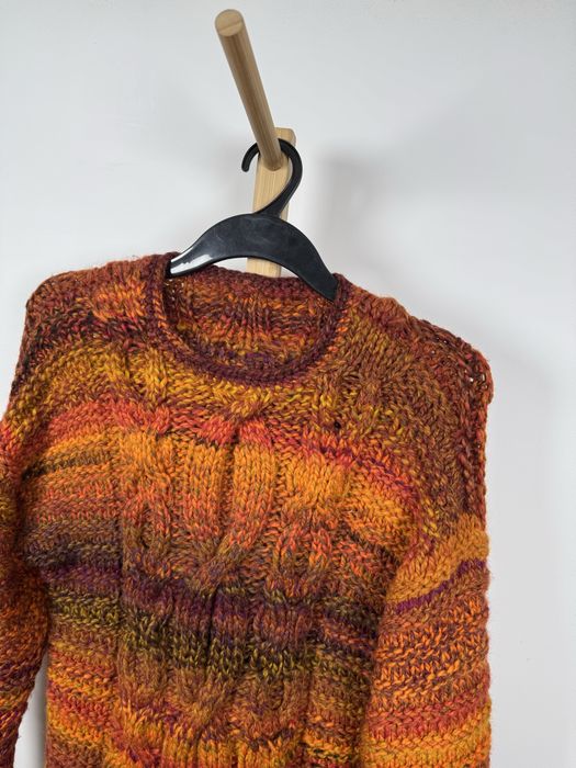 Handmade sweter robiony ręcznie L