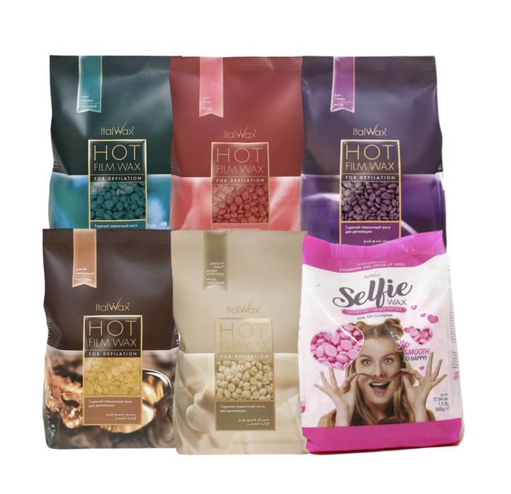Воск(Италвакс) пленочный для депиляции в гранулах ItalWax 500 грамм