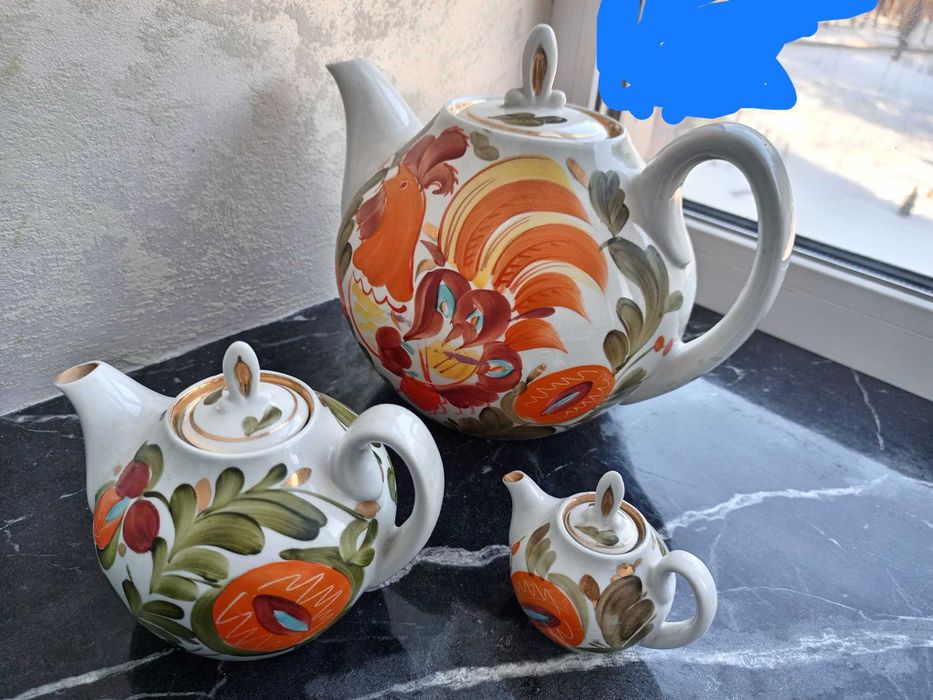 Порцелянові чайники Золотий півник