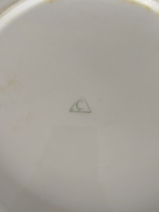 Przedwojenny talerz porcelana Chodzież Ćmielów ?