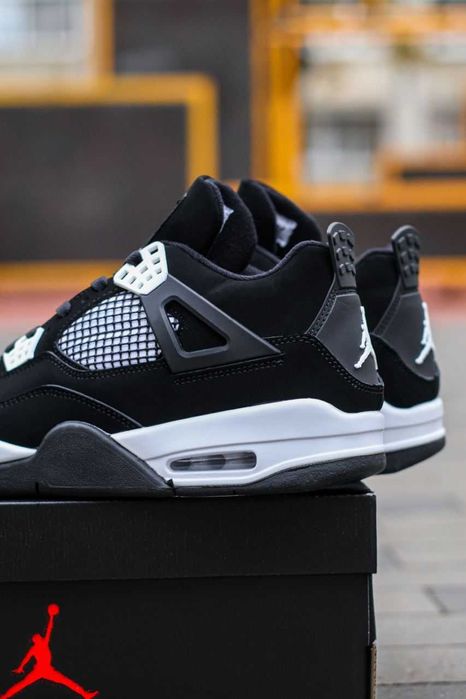 !SALE! Nike Air Jordan 4 White Thunder 36 37 38 39 40 41 42 43 44 45