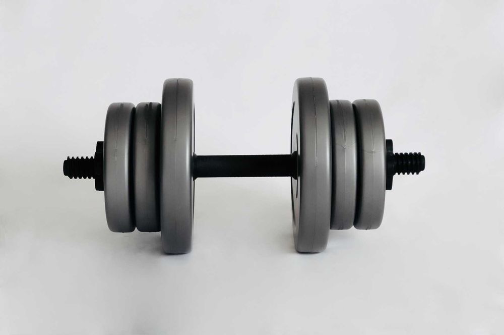 Гантель 10 кг GREY