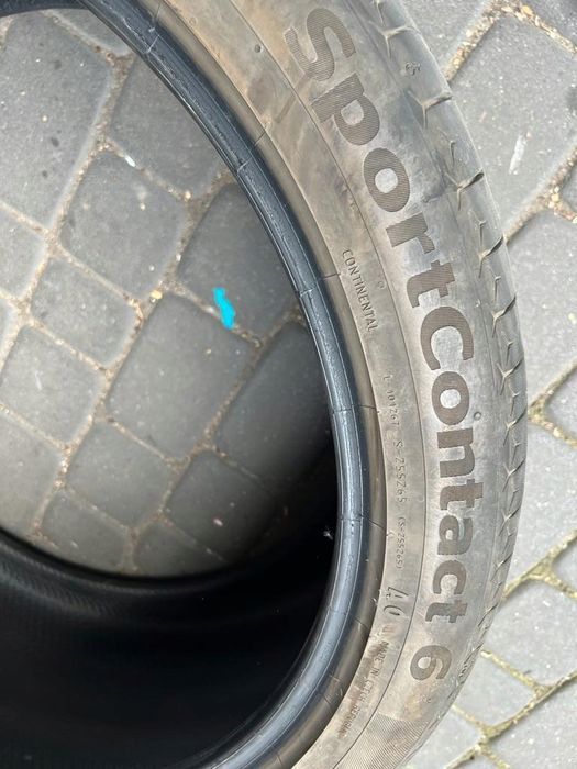 Opony Continental SportContact 6 - 295/35/23