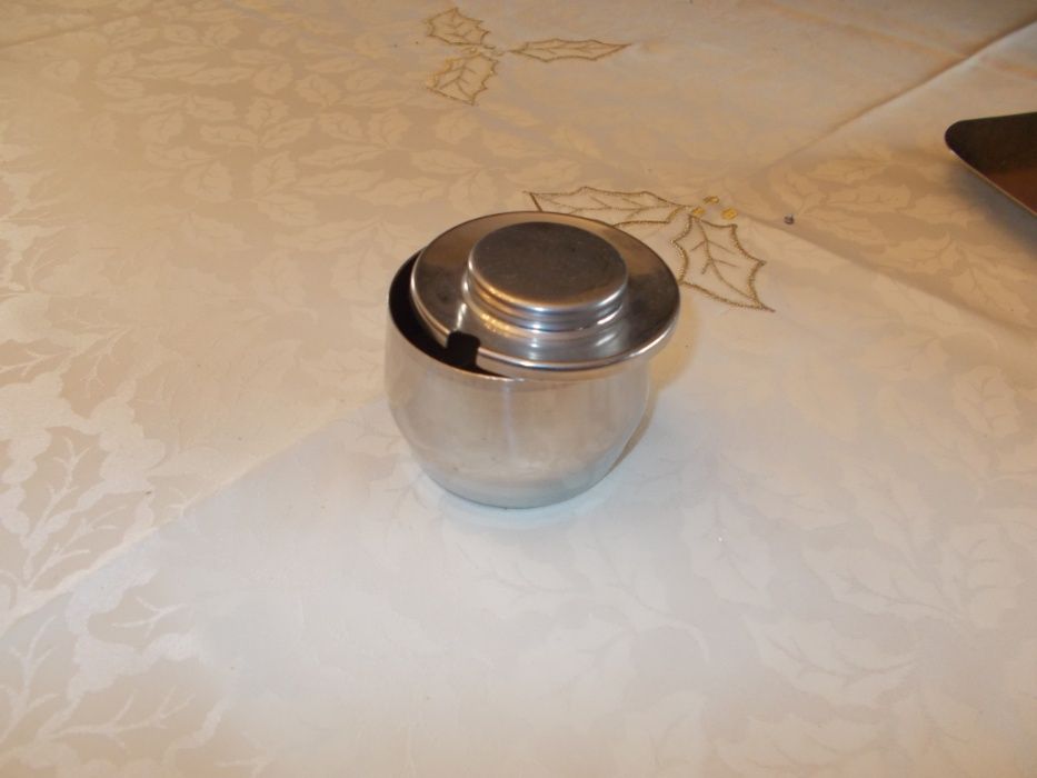 Conjunto café chá aço inox 4 peças