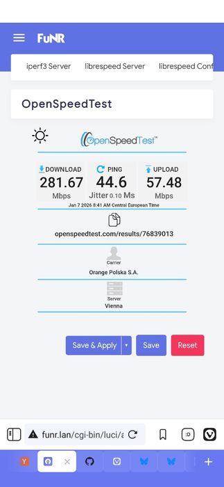 Modem 5G Fibocom FM350 MediaTek T750 USB OpenWRT Fujitsu Futro