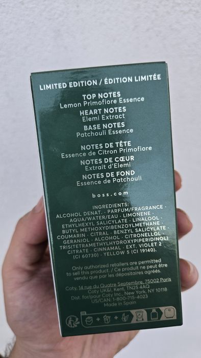 HUGO BOSS Bold Citrus Edição Limitada