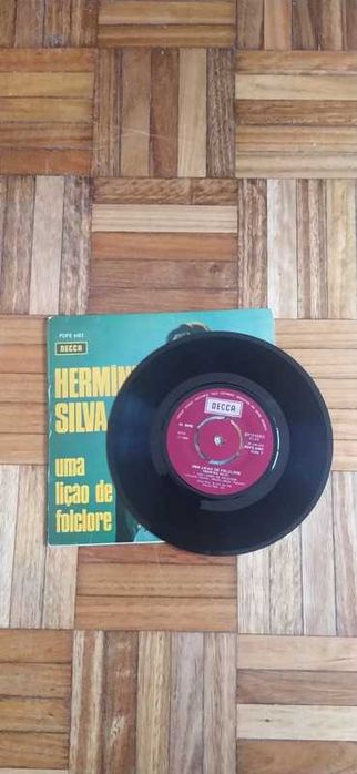 Vinil - Hermínia Silva – Uma Lição De Folclore