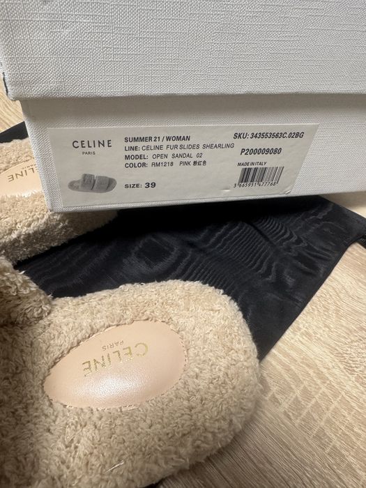 Klapki laczki buty Celine  39 nowe
