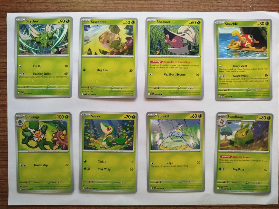 Cartas Pokémon TCG Bu 1.1