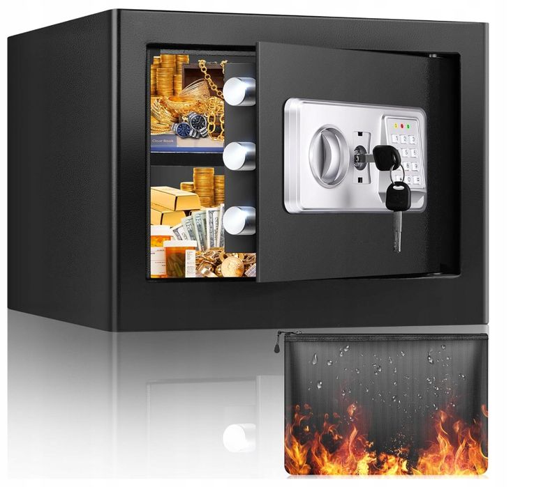 Bezpieczny Sejf Ognioodporny Z Ognioodpornym Wodoszczelnym Sejf 25 L