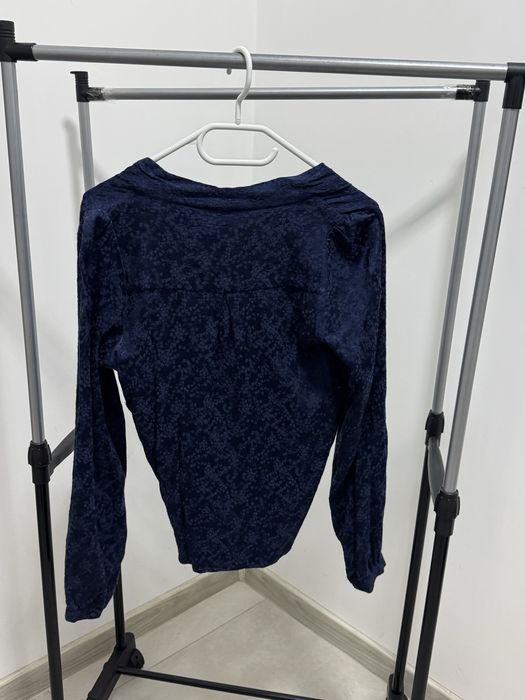 Sezane Floral Wrap Blouse блузка
