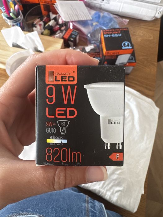 Zarowki GU10 6500K 4 sztuki