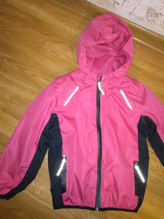 Ветровка на девочку розовая Crivit на 5-6лет 110-116р.