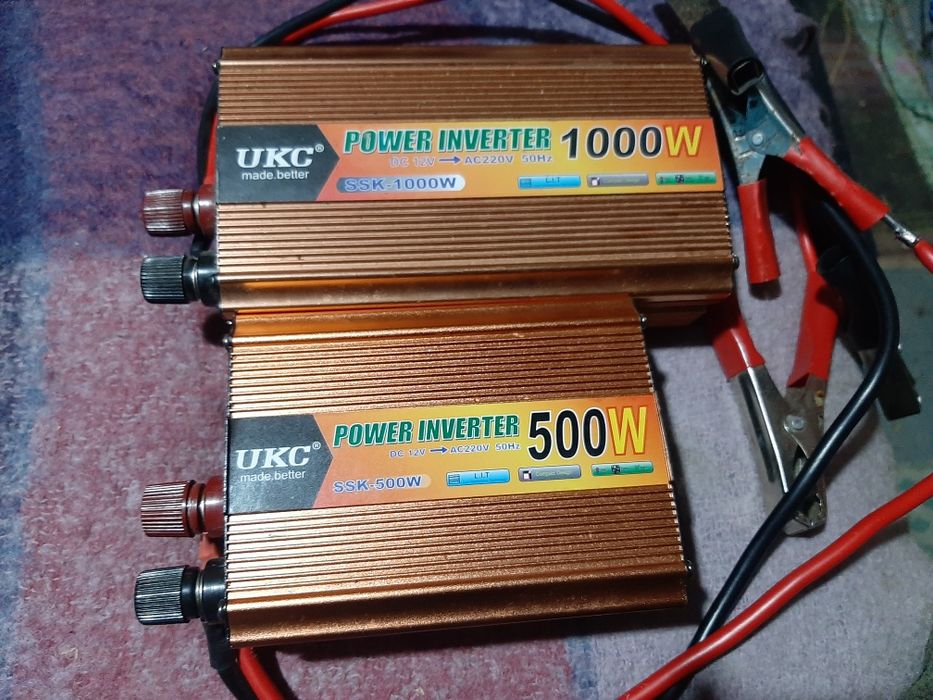 Продам  інвертори 12-220 в