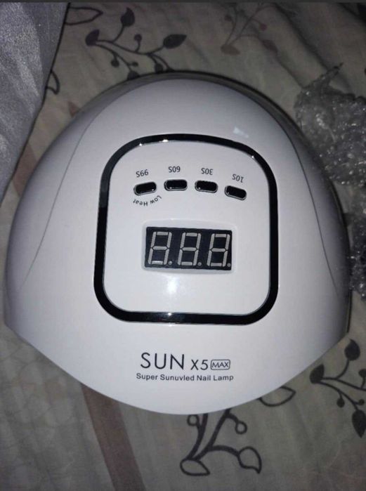 Lampa UV LED do paznokci, hybrydy i żele Mocna 80W