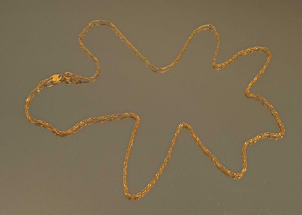 Złoty łańcuszek 585 1,04g 48cm / Nowy Lombard / TG