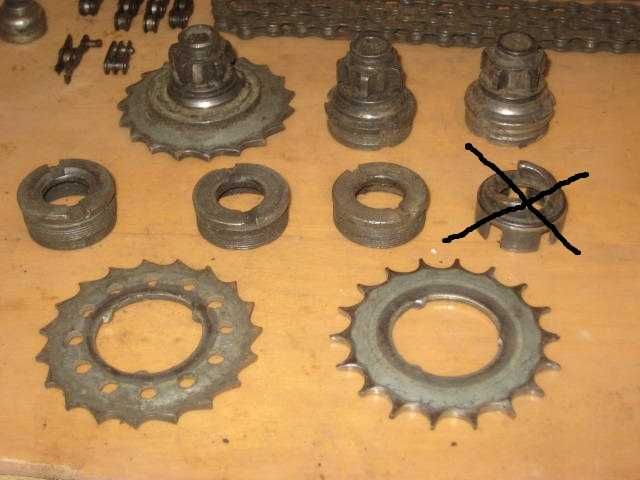 Запчастини до велосипедів  (СРСР )