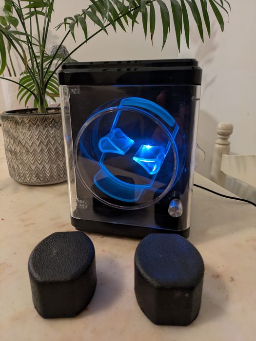 Caixa giratória 2 relógios