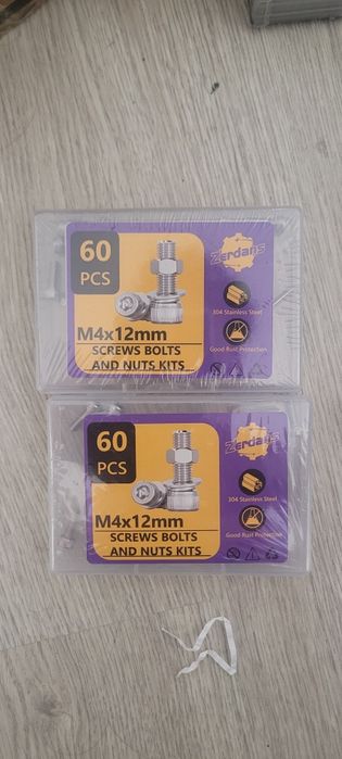 2 caixas com 60PCS cada