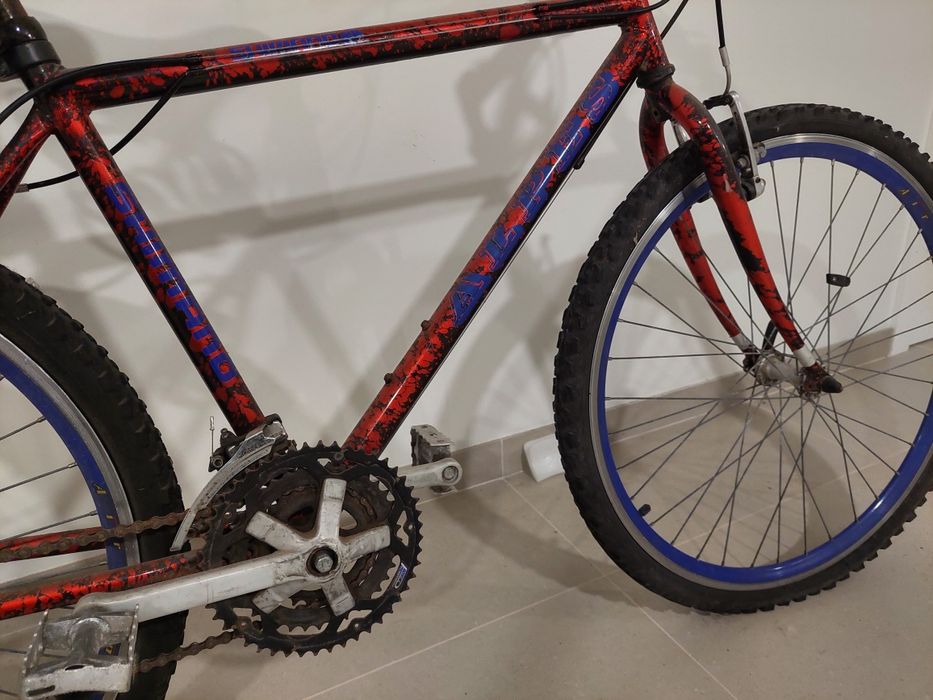Bicicleta com cadeado