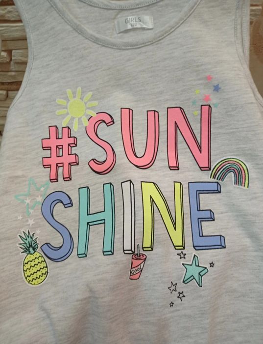 T-shirt bez rękawów